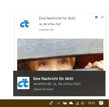 Push-Benachrichtigungen